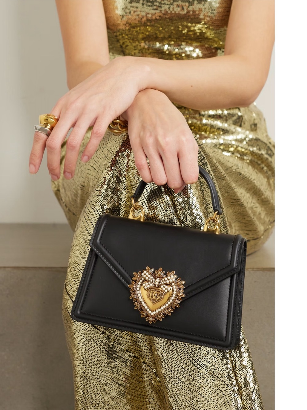 MINI Dolce & Gabbana Devotion Top Handle Bag